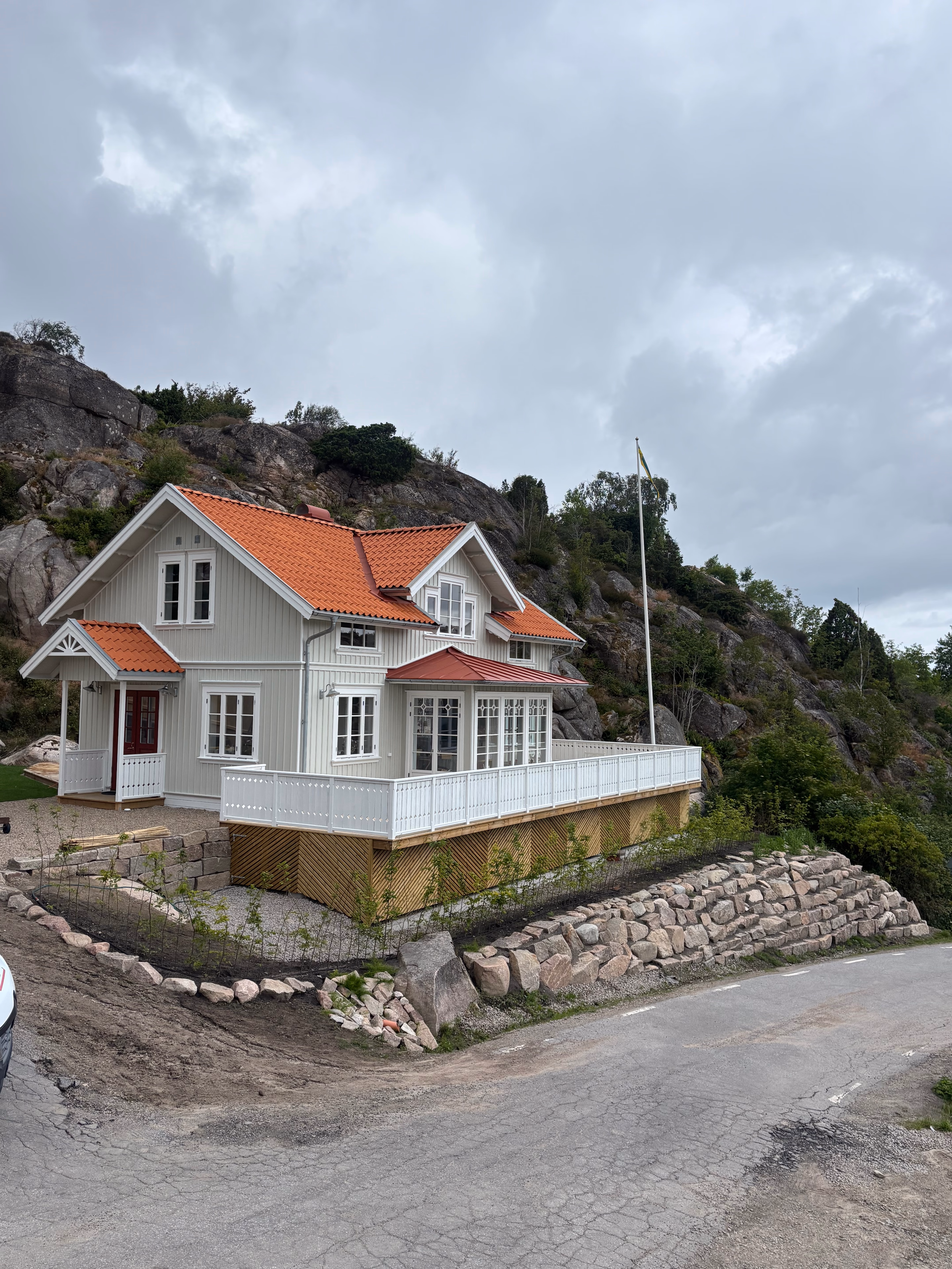 Totalentreprenad på Hamburgö