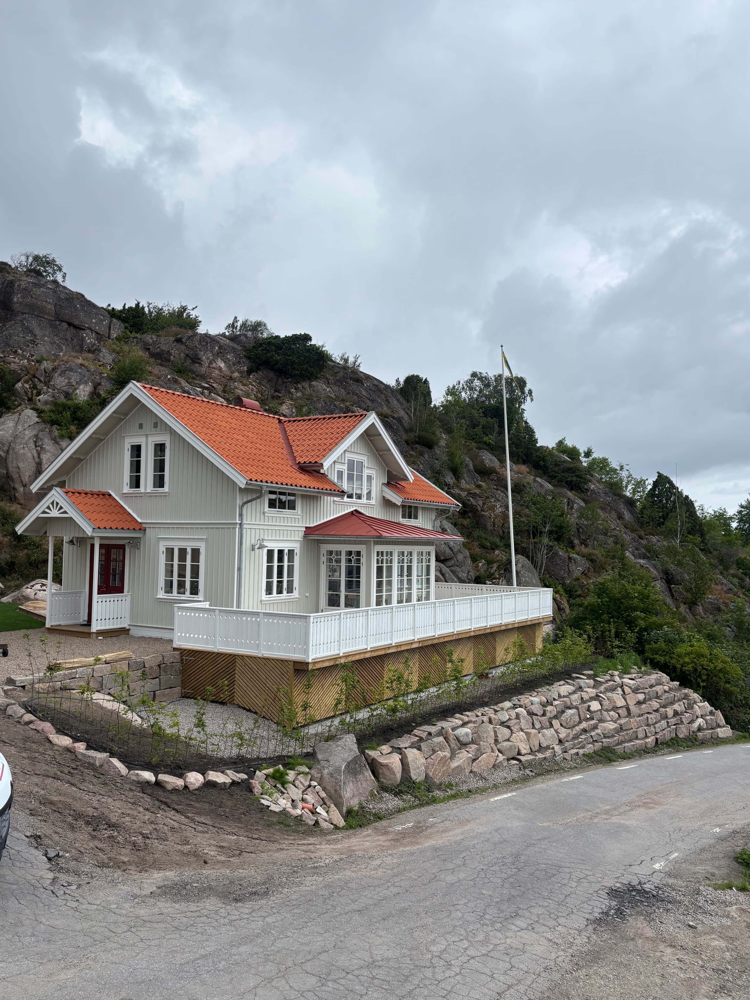 Totalentreprenad på Hamburgö